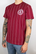 Unfair Athletics DMWU BP Pinstripes T-Shirt Burgundy