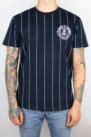 Unfair Athletics DMWU BP Pinstripes T-Shirt Navy