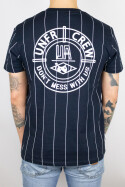 Unfair Athletics DMWU BP Pinstripes T-Shirt Navy