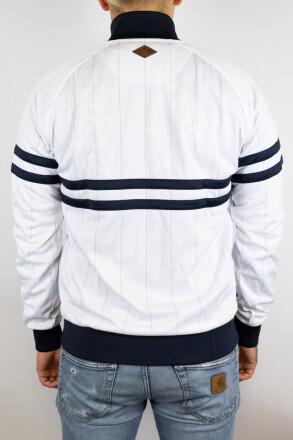 Unfair Athletics DMWU Pinstripes Tracktop White Navy