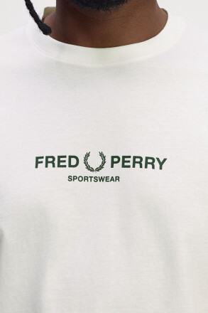 Fred Perry Sportswear T-Shirt Snow White