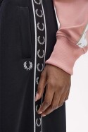 Fred Perry Ladies Taped Track Pants Black