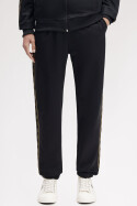 Fred Perry Contrast Tape Track Pants Black Shaded Stone