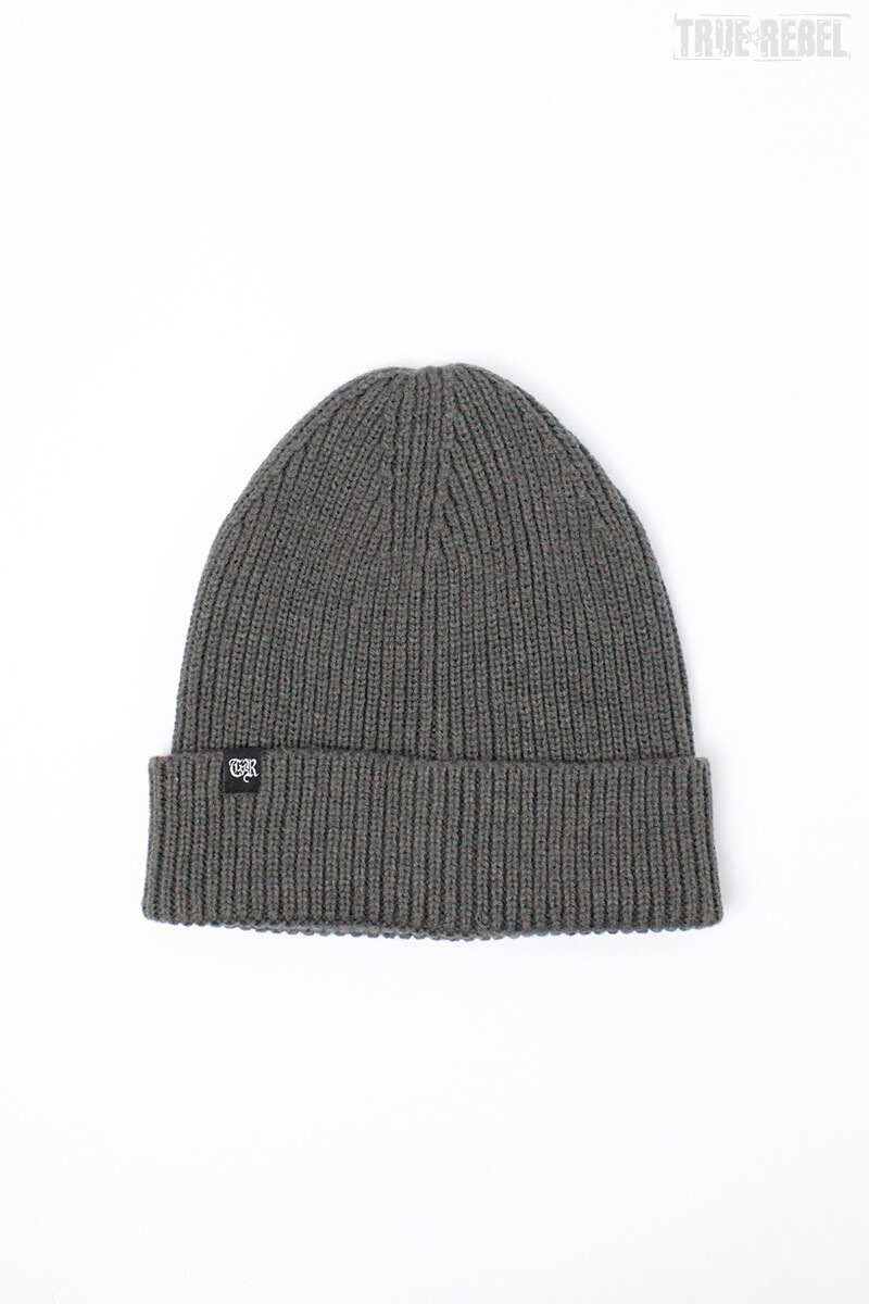 True Rebel Beanie SL Dark Grey Melange