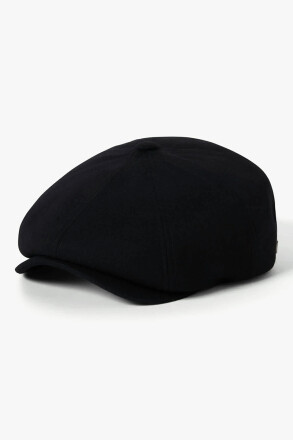 Brixton Brood Flannel Cap Black Moss