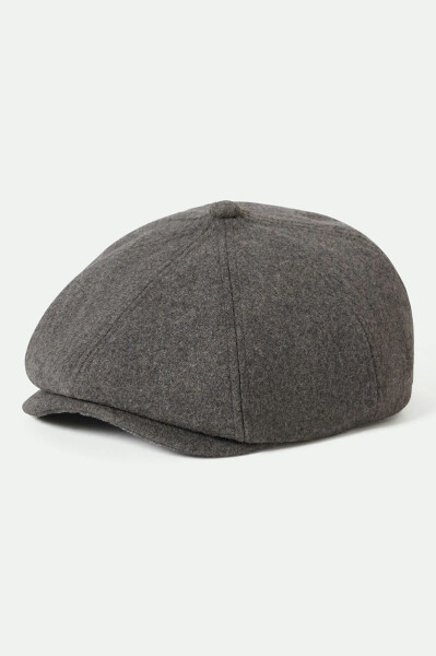 Brixton Brood Flannel Cap Dark Heather Grey Washed Navy