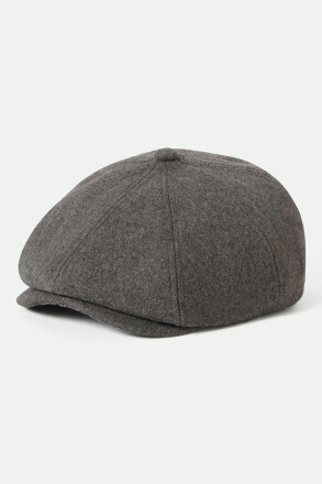 Brixton Brood Flannel Cap Dark Heather Grey Washed Navy