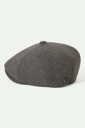 Brixton Brood Flannel Cap Dark Heather Grey Washed Navy