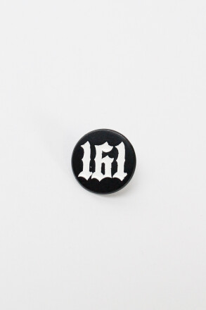 True Rebel Metal Pin 161 Black