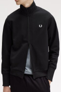 Fred Perry Thumbhole Track Jacket Black