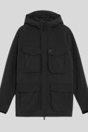 Lyle & Scott Tactical Wadded Parka Black Ice