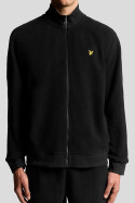 Lyle & Scott Polar Fleece Track Jacket Jet Black