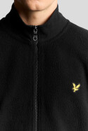 Lyle & Scott Polar Fleece Track Jacket Jet Black