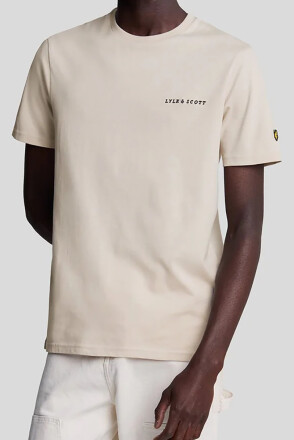 Lyle & Scott Embroidered T-Shirt Cove Dark Navy