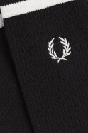 Fred Perry Tipped Sport Socks Black Snow White