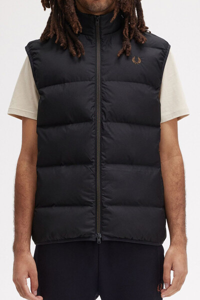 Fred Perry Insulated Gilet Black