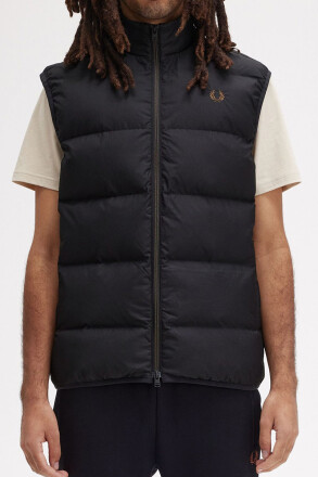 Fred Perry Insulated Gilet Black