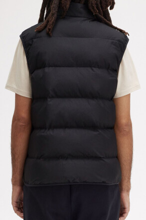Fred Perry Insulated Gilet Black