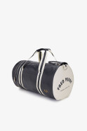 Fred Perry Classic Barrel Bag Navy Ecru