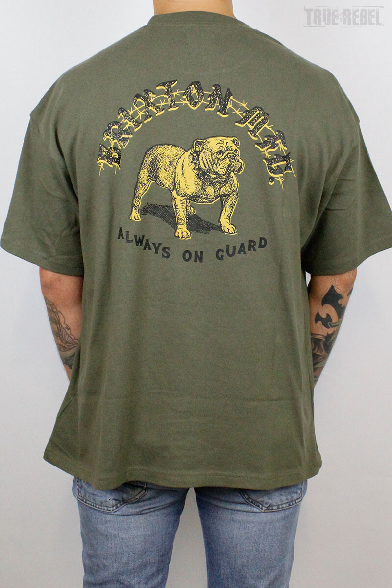 Brixton Bauer Relaxed T-Shirt Olive Surplus
