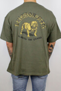 Brixton Bauer Relaxed T-Shirt Olive Surplus