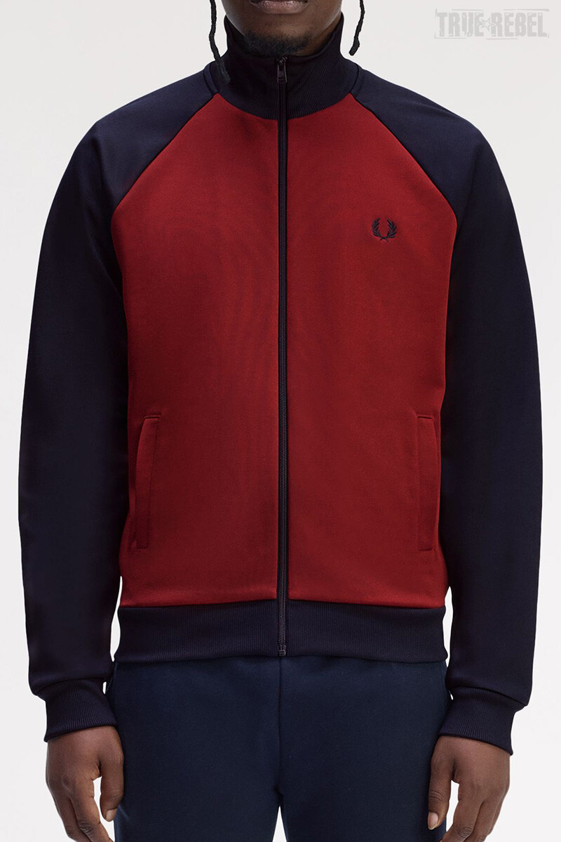 Fred Perry Contrast Sleeve Track Jacket  box