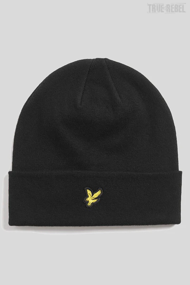 Lyle & Scott Basic Beanie Jet Black