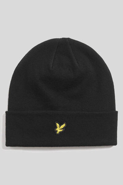 Lyle & Scott Basic Beanie Jet Black