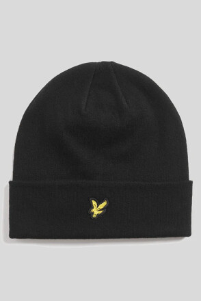 Lyle & Scott Basic Beanie Jet Black