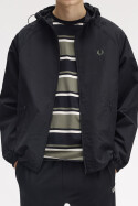 Fred Perry Hooded Shell Jacket Black