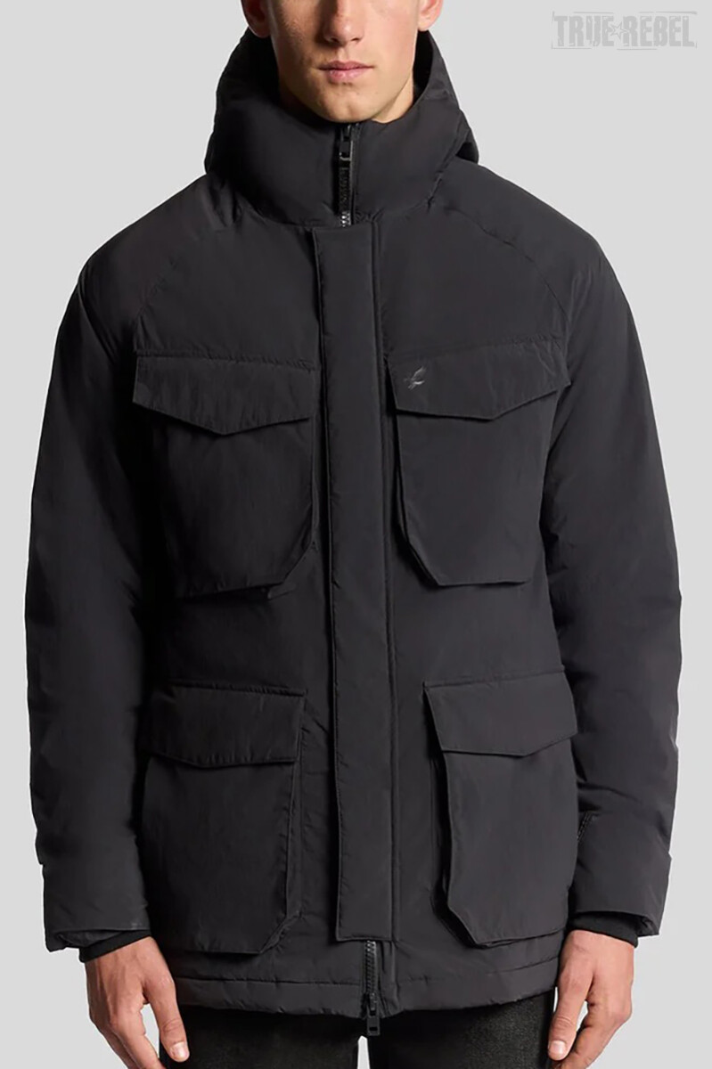 Lyle & Scott Membrane Parka Jet Black