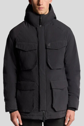 Lyle & Scott Membrane Parka Jet Black