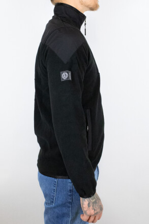 Unfair Athletics Fabric Mix Fleece Jacket Black