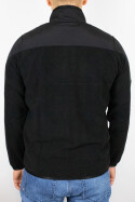 Unfair Athletics Fabric Mix Fleece Jacket Black