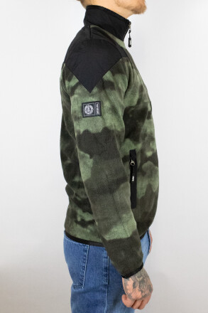 Unfair Athletics Fabric Mix Fleece Jacket Camo