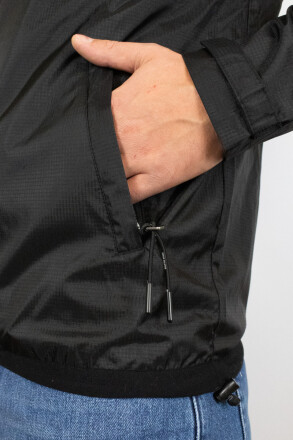 Unfair Athletics Ripstop Halfzip Jacket Black
