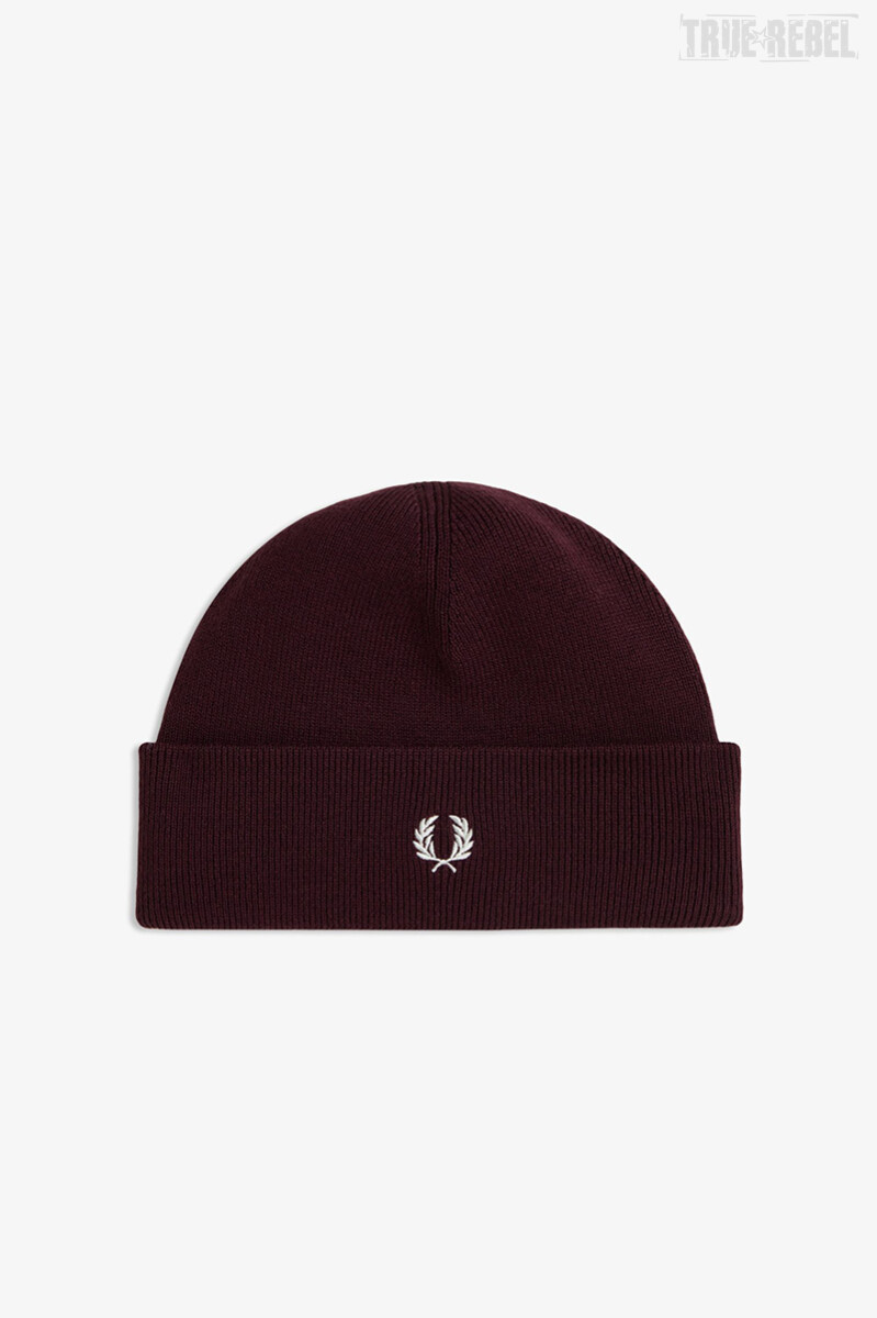 Fred Perry Classic Beanie Oxblood