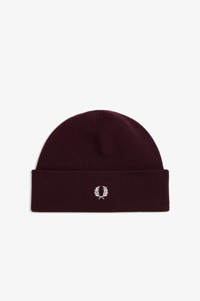 Fred Perry Classic Beanie Oxblood