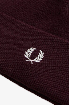 Fred Perry Classic Beanie Oxblood