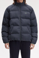 Fred Perry Raglan Sleeve Padded Jacket Dark Airforce
