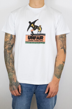 Unfair Athletics Cantona T-Shirt White