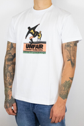 Unfair Athletics Cantona T-Shirt White