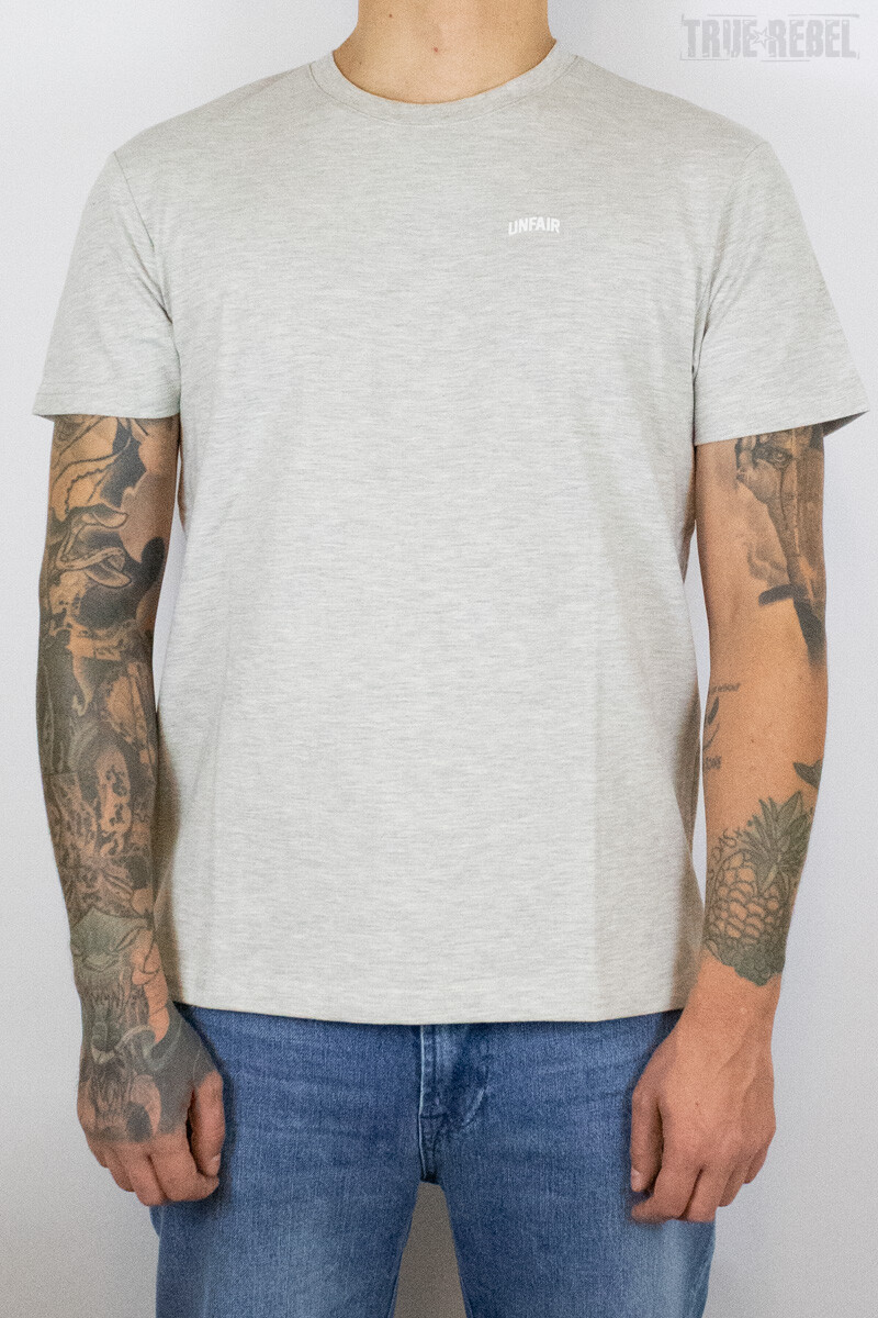 Unfair Athletics TTW T-Shirt Grey Melang box