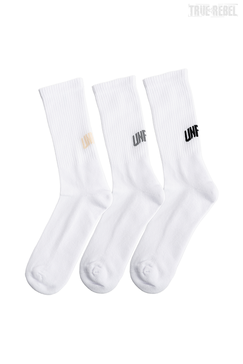 Unfair Athletics Curved Color Mix Socks (3 Pack)