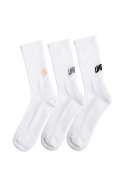 Unfair Athletics Curved Color Mix Socks (3 Pack)