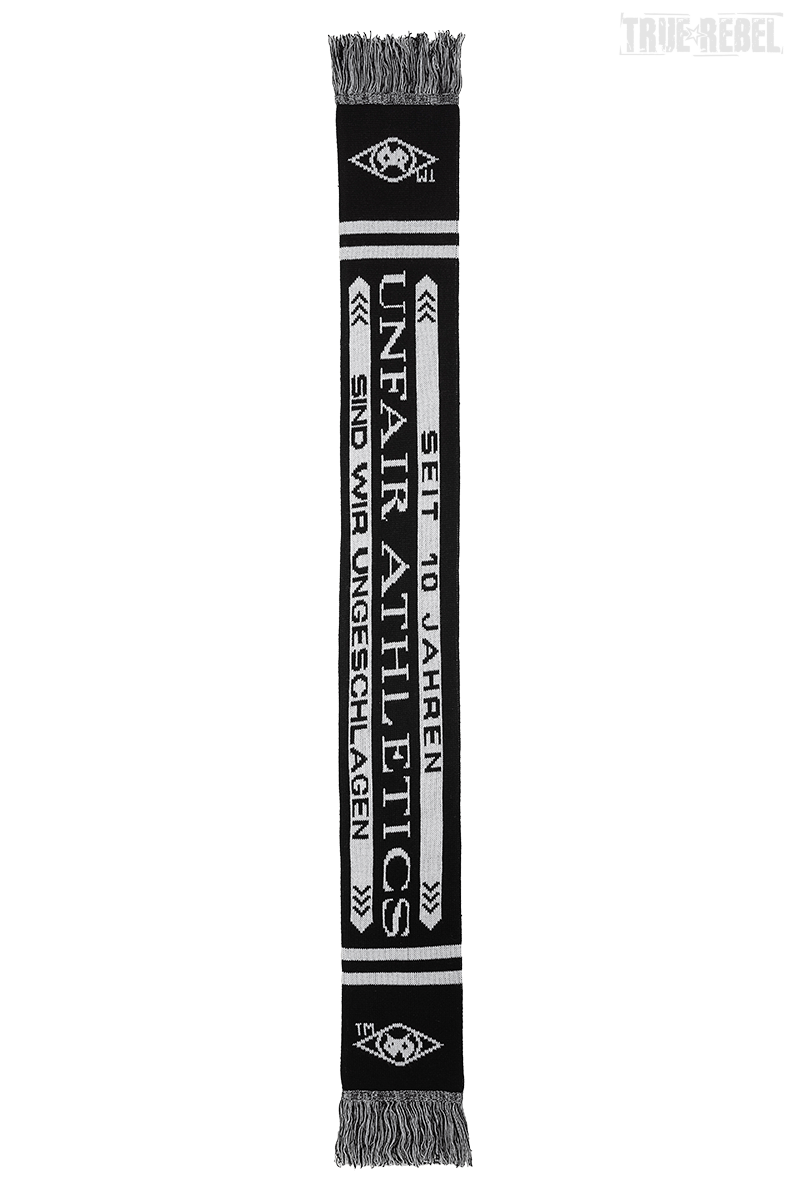 Unfair Athletics Football Scarf Black