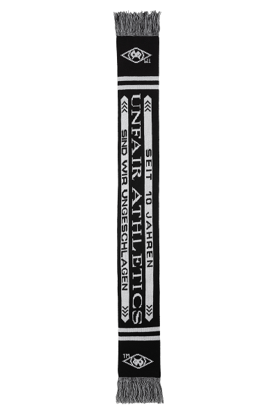 Unfair Athletics Football Scarf Black