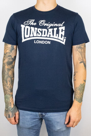 Lonsdale Fittonhill T-Shirt Navy White