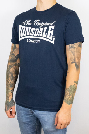 Lonsdale Fittonhill T-Shirt Navy White