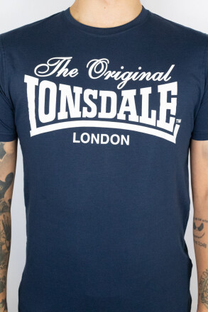 Lonsdale Fittonhill T-Shirt Navy White